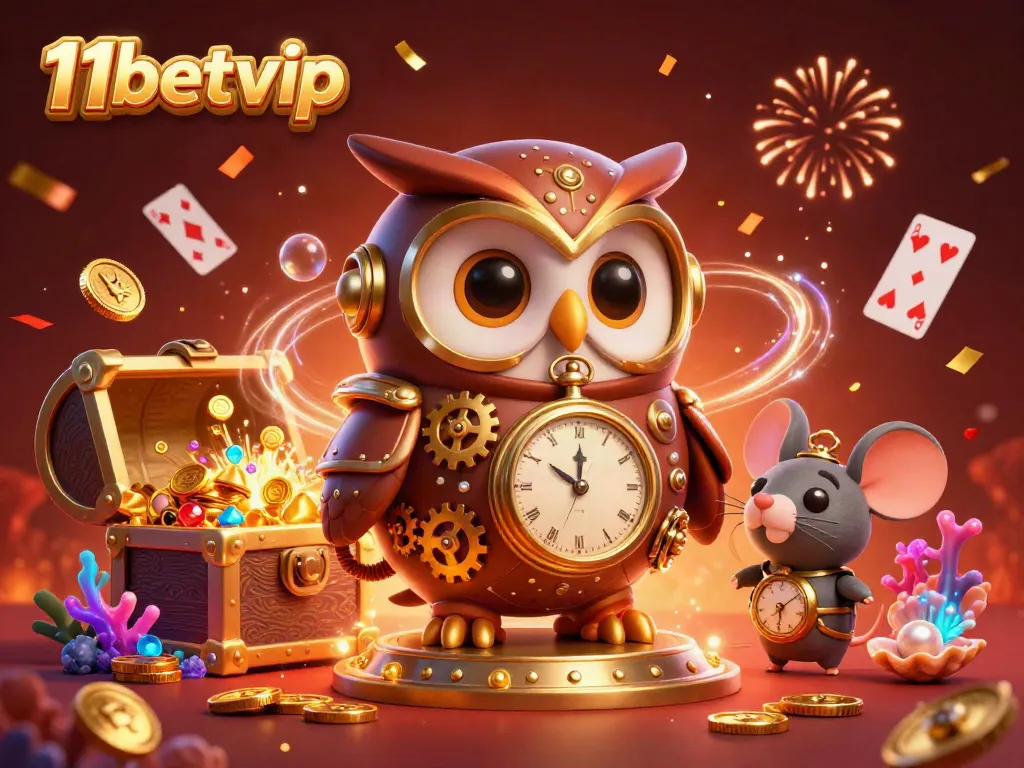 Experience thrilling gameplay at 11betvip with vibrant cartoon graphics and casino elements.