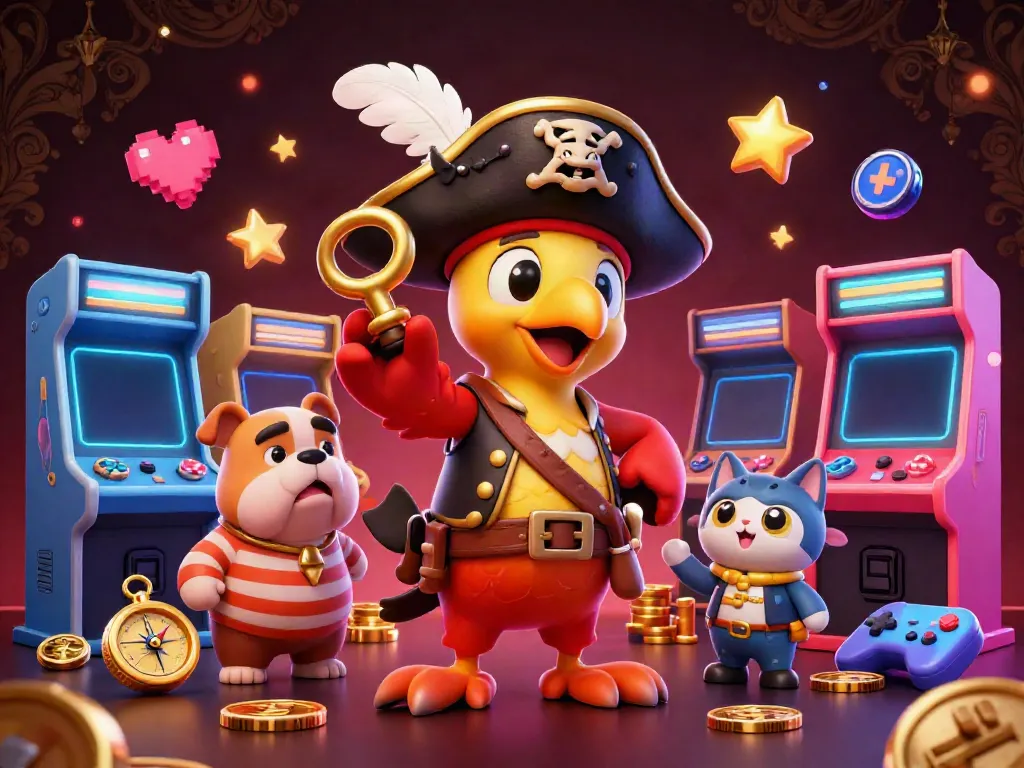 Engage with thrilling DA88 gaming experiences alongside vibrant 3D characters and dazzling casino elements.