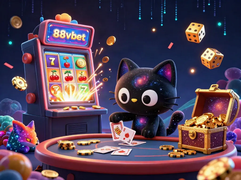 Engage with thrilling games at 88vbet, featuring vibrant characters and jackpot excitement.