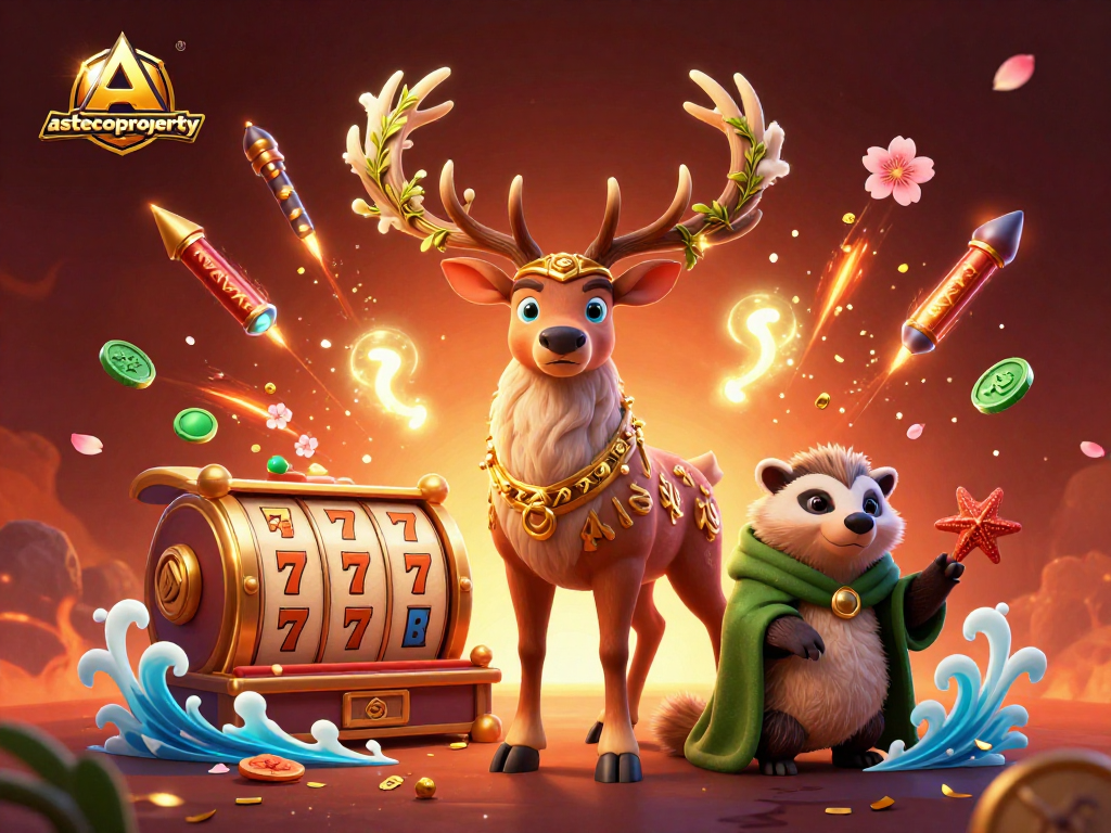 Experience exciting games at astecoproperty with vibrant 3D casino elements and characters!